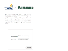 Tablet Screenshot of imamed.cl